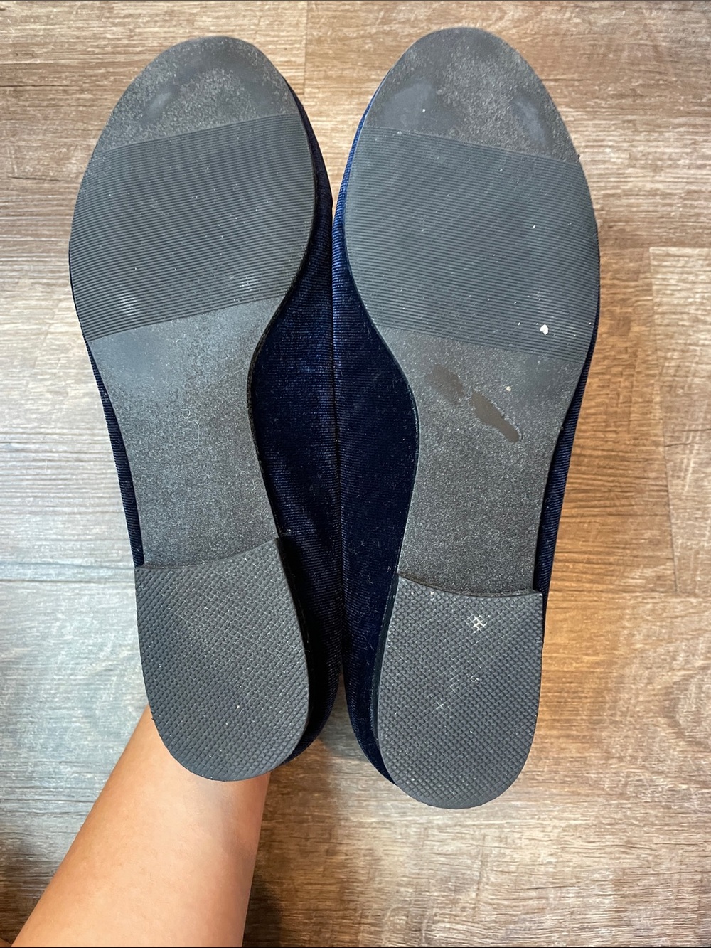 Madden Girl Women Velvet Loafers Women’s Size 8.5 Sapphire Blue - Picture 5 of 7
